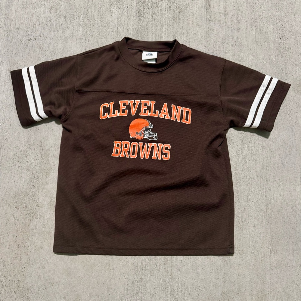 NFL Kids Cleveland Browns Jersey Tee Youth Size Medium